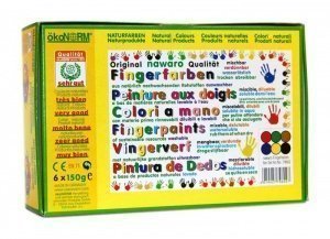 ÖkoNORM Fingerfarben Nawaro 6er-Set