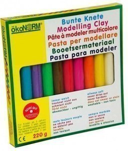 ÖkoNORM Nawaro Bunte Knete 10 Farben