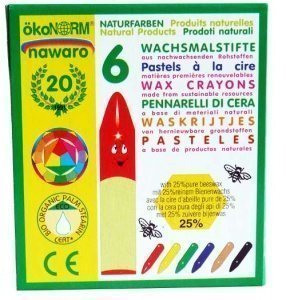 ÖkoNORM nawaro Wachsmalstifte 6 Farben