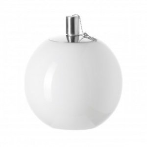 Öllampe Terrazzo 18,5 cm weiß