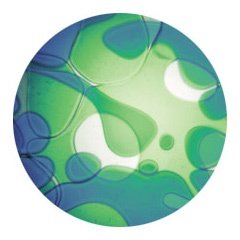 Ölscheibe Blau/Grün für Mathmos Space Pr