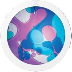 Ölscheibe Violett/Blau für Mathmos Space