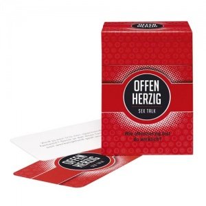 OFFEN HERZIG sex talks- Fragespiel - ROT