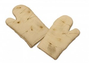 Ofenhandschuhe bandagiert