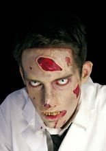 Offene Fleischwunde Latex Applikation