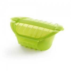 OGYA  XL Mikrowellen-Dampfkochtopf mit L