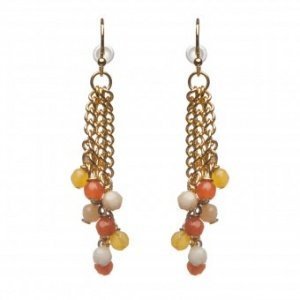 Ohrringe Canyon Tassel gold/bunt