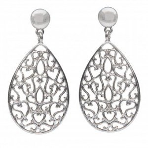 Ohrringe Salween plain silber