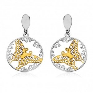 Ohrstecker Butterfly Edelstahl