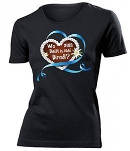 LEBKUCHENHERZ WO ZUM DEIFI IS MEI DIRNDL