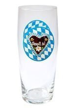 Oktoberfest Bierglas Lebkuchenherz Party