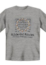 Oktoberfest Fun-Shirt Wir trinken für di