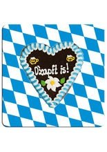Oktoberfest Untersetzer Lebkuchenherz Pa