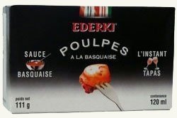 Oktopus in baskischer Sauce, 120ml (Abtr