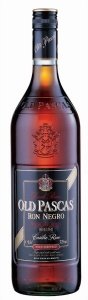 Old Pascas Ron Negro Dark Rum 1,0 l