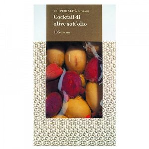 Oliven-Cocktail aus verschiedenen Oliven