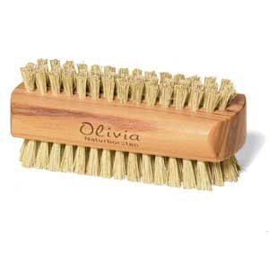 Olivenholz-Nagelbürste