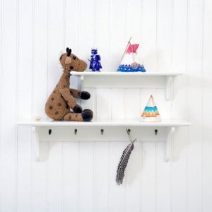 Oliver Kinderwandregal mit Haken