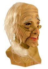 Oma Großmutter Maske Latexmaske Hallowee