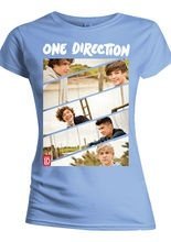 One Direction Band Sliced Damen T-Shirt 