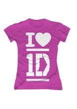 One Direction I Love Damen T-Shirt Slim 