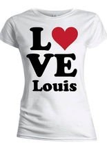 One Direction Love Louis Damen T-Shirt S