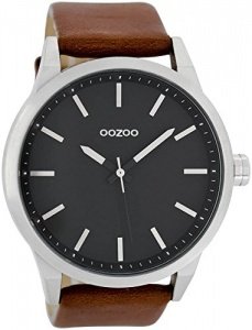Oozoo Herrenuhr mit Lederband