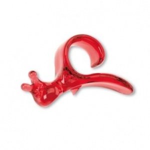 Orangenschäler EMMA P. transp. rot von K