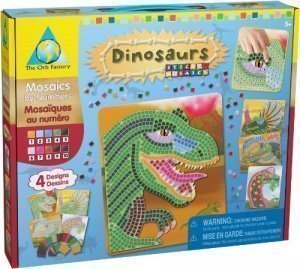 Orb Factory Sticky Mosaics Dinosaur