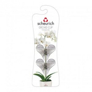 Orchideen-Clips 2er Set transparent klar