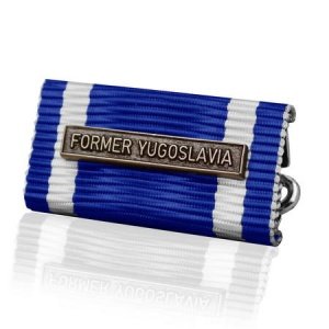 Ordensspange Auslandseinsatz Former Yugo