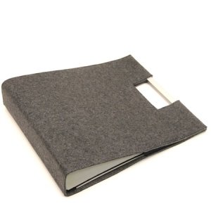 Ordnerhülle aus Wollfilz