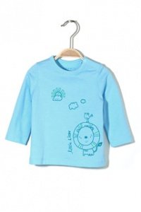 Organic Cotton Jersey Langarmshirt