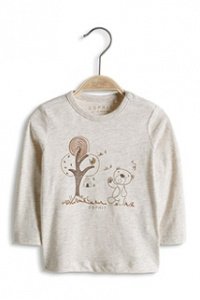 Organic Cotton Longsleeve mit Stickerei