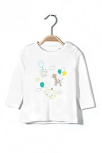 Organic Cotton Rib Langarmshirt