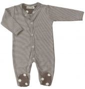 Organics for Kids - Strampler braun, kbA