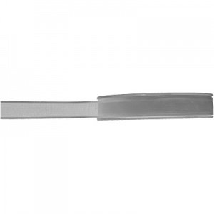 Organzaband, 1,25 cm, 20 m, grau