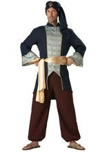 Orient Sultan Kostüm blau-bordeaux