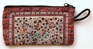 Orientalische Handytasche in rot mit Rei