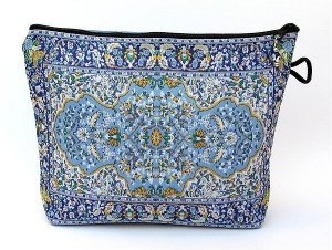 Orientalische Kosmetiktasche im blauen D