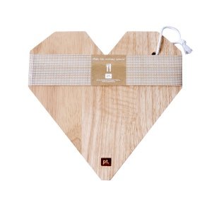 Origami Herz Schneidebrett