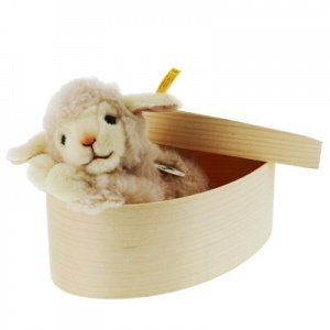 Original Steiff-Lamm in Präsentbox