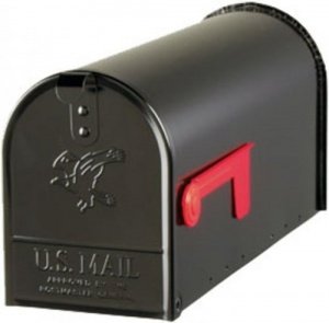 Original U.S. Mailbox schwarz