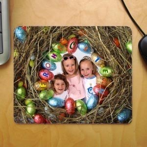 Ostermousepad mit Foto
