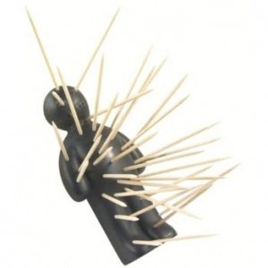 OUCH! Der Vodoo Puppen Zahnstocherspende