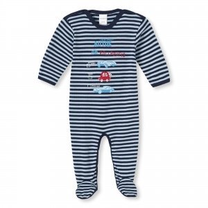 Overall  805 blau ringel