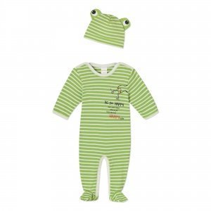 Overall mit Mütze  901 grü