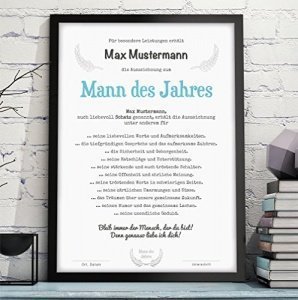 FREUND DES JAHRES Wandbild