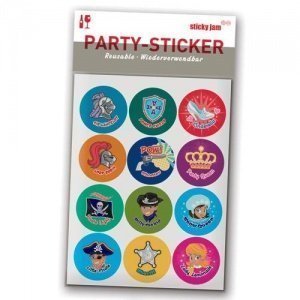 PARTY STICKER Glasmarkierer KIDS PARTY