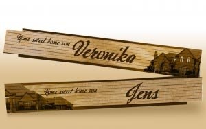 Paarzollstock *Home sweet home*